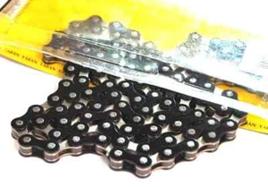 YBN CHAIN 1/2 x 1/8 x 112L, Single Speed, Nickel, BLACK - Picture 1 of 1