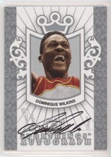 2007 Sportkings Series A Auto Silver Dominique Wilkins #A-DW Auto HOF