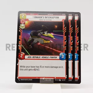 SWU STAR WARS UNLIMITED TWI 142/257 U 3x Anakin's Interceptor - Bild 1 von 1