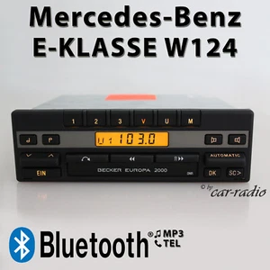 Radio originale Mercedes W124 Europa 2000 BE1100 radio Bluetooth S124 classe E - Foto 1 di 8