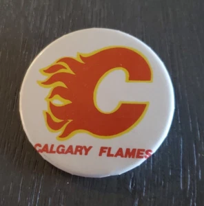 NHL Calgary Flames 2.25" Button - Picture 1 of 2