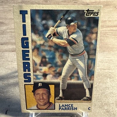 1984 Topps #640 Lance Parrish Detroit Tigers Free Shipping - Image 1 of 2