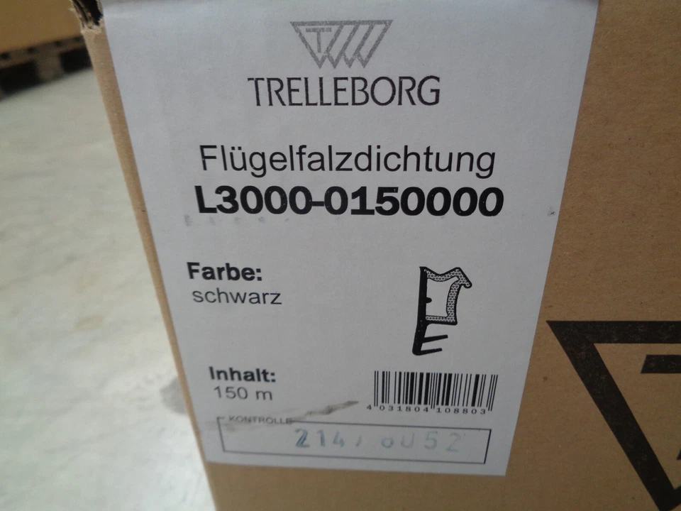 Trelleborg L3000 Flügelfalzdichtung