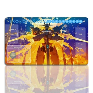 TCG Playmat Compatible Digimon Free Storage Bag Size 24X14IN Mouse Pad smb122 - Picture 1 of 18