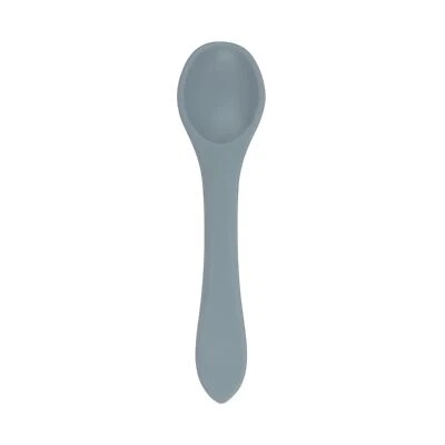 1x Tiny Dining Tradewinds Baby Silicone Weaning Spoon Toddler Feeding Cutlery - image 1 of 4