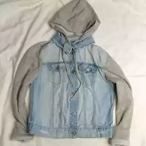 Mudd girl size M hooded denim jacket - Picture 1 of 1
