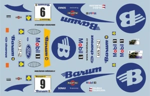 DECALS 1/43 FORD ESCORT RS COSWORTH - #9 - TRAJBOLD - RALLYE BARUM 2000 - D43454 - Bild 1 von 1