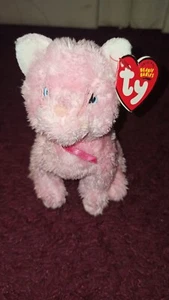 Ty beanie babies pink Fleur cat still tagged - Picture 1 of 4