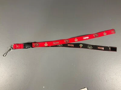 Arizona Diamondbacks Durable Key Ring Keychain Lanyard Hook & Latch MLB Baseball - Image 1 of 4