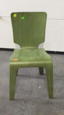 SILLA DE MADERA CONTRACHAPADA MOLDEADA DOBLADA AL VAPOR THADEN JORDAN 1947 MODELO 102 Foto 1 de 4