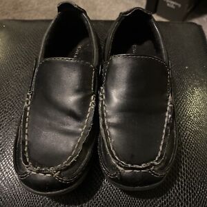 Boys Size 12 Cole Haan Finley Black Slip On Shoes