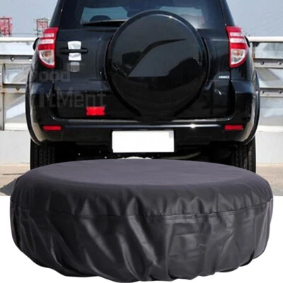 Protector de rueda de repuesto de vinilo de alta resistencia de 16" para Toyota RAV4 1996-2021 Foto 1 de 4