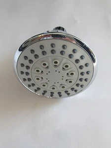 Kopfbrause Brausekopf Brause Dusche 4x fach u. Wasserstopp Aquastopp,Kugelgelenk - Bild 1 von 2
