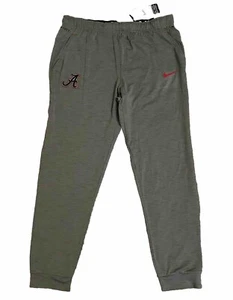 Nike Alabama Crimson Tide Heather Gray Dri-Fit Lounge Pants Men’s XL New - Picture 1 of 5