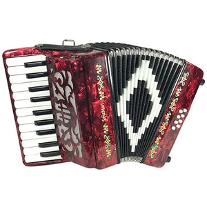 SofiaMari Mini Traveler Accordion Red (Junior Size) - Picture 1 of 2