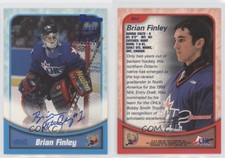 1999-00 Bowman CHL Auto Brian Finley #BA1 Auto