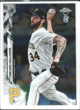 2020 Topps Chrome Ben Baller Trevor Williams   #163 Pittsburgh Pirates