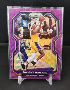 DWIGHT HOWARD 2020-21 PANINI PRIZM BASKETBALL PURPLE WAVE #175 LAKERS - Picture 1 of 2
