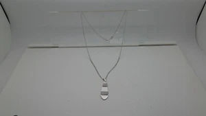 FRABOSO ARGENTO GR09151BC girocollo argento 925 donna ovale lucido opaco argento - Foto 1 di 5