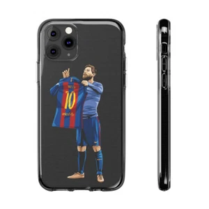 Messi Barca Celebration at Bernabeu przezroczyste silikonowe etui na telefon - Zdjęcie 1 z 21