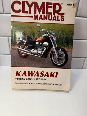 Clymer Kawasaki 1500 Vulcan 1987-1999 Service Repair Maintenance Manual M357 - Image 1 of 4