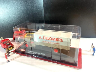 CAMION BERLIET GDR 7W, IXO 1/43, LIVRAISONS A.DELOMBRE, SANS JEU - Photo 1/4