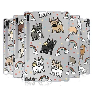 HEAD CASE DESIGNS UNICORN DOG PATTERNS SOFT GEL CASE FOR SAMSUNG TABLETS 1 - Picture 1 of 12