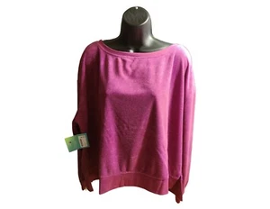 Sea-Doo Women's Crew Terry Long Sleeve Shirt Violet Ulta Soft Size XL - Picture 1 of 3