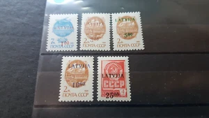 LETTLAND 335-339POSTFRISCH** - Bild 1 von 1
