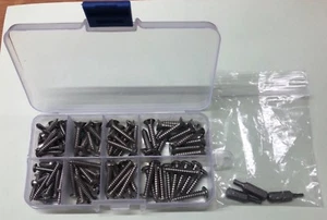 6g - 10g, A2 (ST/ST), Security Pin Hex, CSK / Button Self Tapper Assortment. - Picture 1 of 4