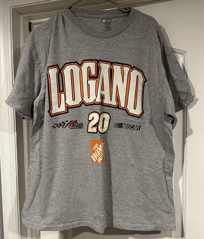 JOEY LOGANO #20 Authentic NASCAR The Home Depot Extra Large T-Shirt Cover
