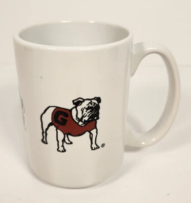 Georgia Bulldogs Mug Cup UGA College Product Ceramic White - Image 1 of 4