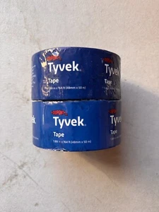 Dupont Tyvek Tape 1.88 in x 164 ft (2 Rolls) ~ NEW in Shrinkwrap - Picture 1 of 2