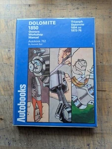 Triumph Dolomite 1850 (1972-1976) Owners Workshop Manual - Picture 1 of 8