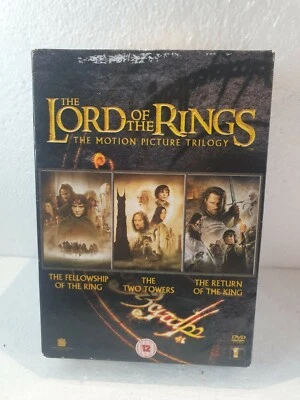 THE LORD OF THE RINGS THE MOTION PICTURE TRILOGY 3 DVD BOX SET - Image 1 of 4