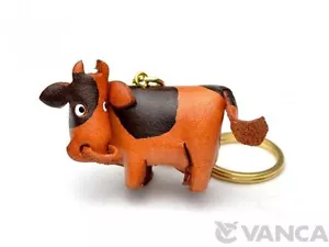 Llavero/anillo Hecho a Mano de Cuero 3D (L) Animal *VANCA* Hecho en Japón #56142 - Imagen 1 de 12