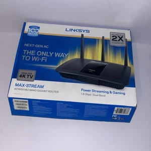 LINKSYS AC1900 MU-MIMO GIGABIT ROUTER MODEL#EA7500 NEW IN BOX - Picture 1 of 6