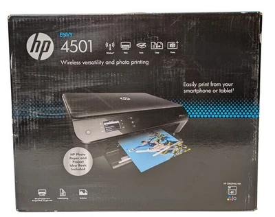 HP Envy 4501 All-in-One Wireless WiFi Inkjet Printer Copy Scan Photo NEW - Image 1 of 4
