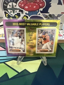 2024 Topps Heritage High Number - MVP Miguel Cabrera, Buster Posey #199... - Picture 1 of 2