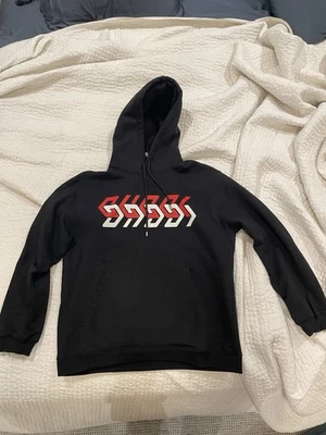 GUCCI Hombre Sudadera con Capucha Jersey Negro Talla M - Auténtica Sudadera Usada Foto 1 de 4
