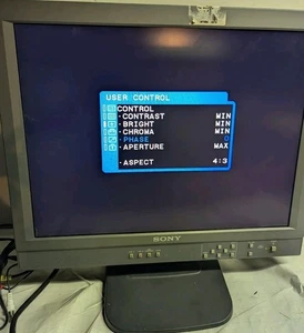 Sony LMD-2010 20" LCD Professional Video Monitor - Tested Works - Picture 1 of 8