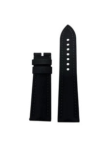 Blancpain Black Fabric & Leather Strap Authentic - Picture 1 of 2
