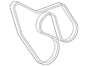 Genuine GM Serpentine Belt 19355377 - Picture 1 of 2