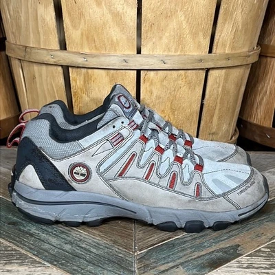 Timberland 4959 Zapatos de Senderismo de Rendimiento de Cuero Gris Tostado para Mujer Talla 8.5 Foto 1 de 4