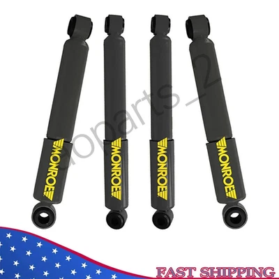 Amortecedores dianteiros traseiros Monroe compatíveis com 1970 1971 International Harvester CO190 - Imagem 1 de 4