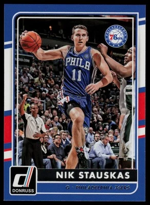 2015-16 Donruss #20 Nik Stauskas Philadelphia 76ers - Image 1 of 2