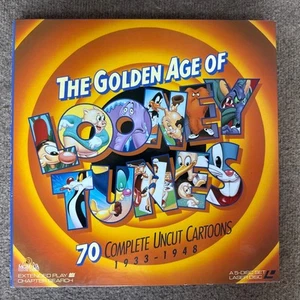 THE GOLDEN AGE OF LOONEY TUNES 1933-1948 Complete Uncut Cartoons 5 Laserdisc Set - Imagen 1 de 17