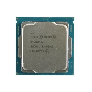 Intel Xeon E-2124G CPU 3.4GHz LGA 1151 71W Processor - Picture 1 of 1