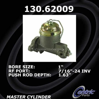 Cilindro maestro de freno centrado para Buick Electra Invicta Riviera Wildcat Foto 1 de 4