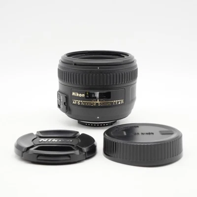 Lente Nikon AF-S NIKKOR 50 mm f/1,4G #936 EXC+ Foto 1 de 4